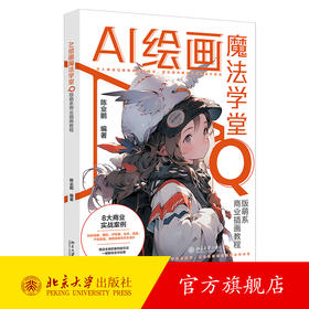 AI绘画魔法学堂：Q版萌系商业插画教程 陈业鹏 编著 北京大学出版社