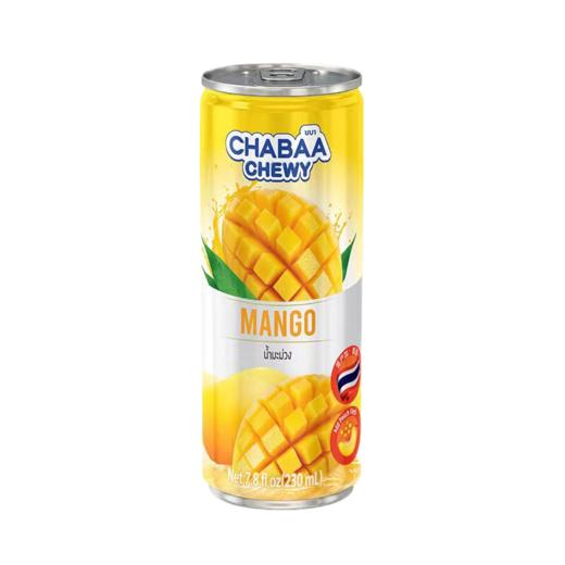 恰芭 果粒嚼听装芒果汁饮料 230ml/罐 商品图0