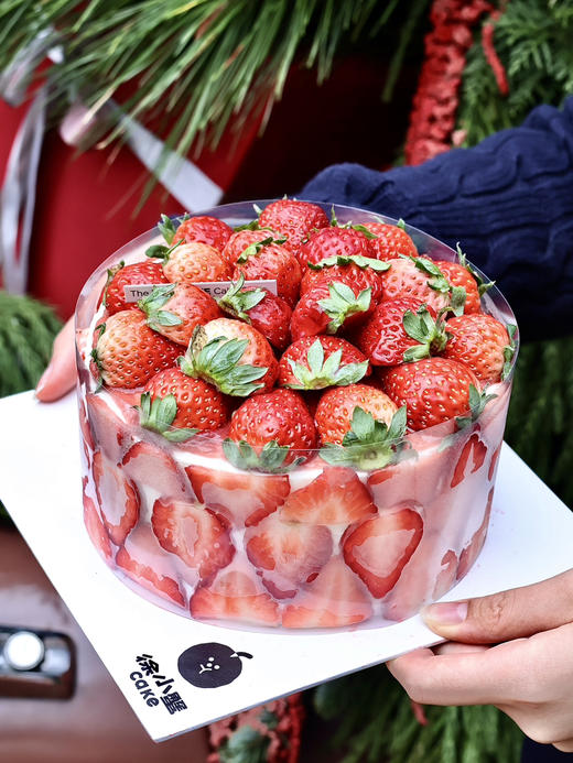 【草莓大满贯】一只蛋糕，2斤草莓~ 商品图3
