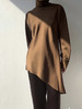 VC｜AW24125 Kalisa asymmetric blouse [ 黑 / 白 / 棕 ] 商品缩略图1