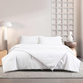 【分仓直发包邮】水星家纺浅云雅澈60支全棉抗菌防螨桑蚕丝被129127