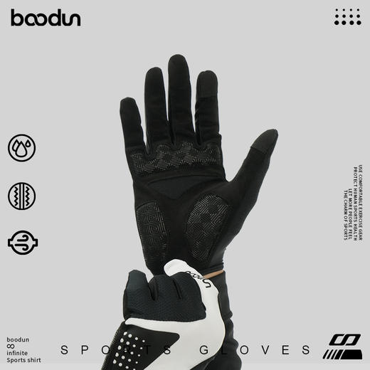 boodun骑行手套秋冬长指手套2164 商品图8