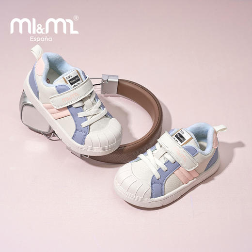 M1&M2儿童童鞋斜纹绒板鞋M91844102 商品图11