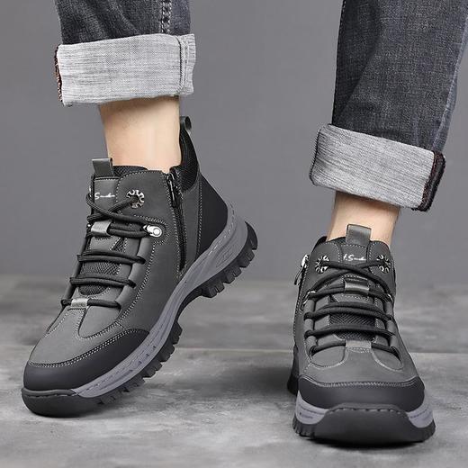 【羊毛内里】圣得西爸爸鞋加绒耐磨百搭工装鞋防寒保暖休闲鞋2462964132 商品图4