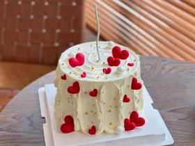 『甜心印记』简约浪漫蛋糕