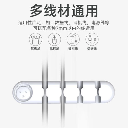 ESCASE 桌面理线器2个装 商品图2