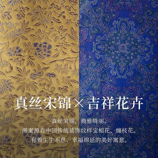 【林栖设计小店】高定宋锦改良马面裙桑蚕丝提花新中式2025春季新品半身裙H1951020 商品图8