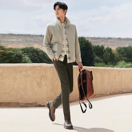 【双面穿】柒牌男士夹克2024秋季新款时尚休闲御寒保暖茄克衫外套127K70970 商品图3