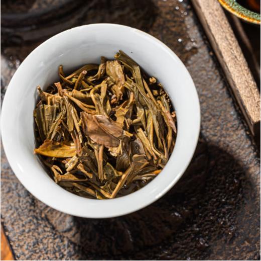 俊仲号紫條王普洱茶生茶茶饼盒装 【口粮尝鲜品鉴】500克  包邮 商品图5