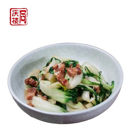乌心菜烧油渣(份)