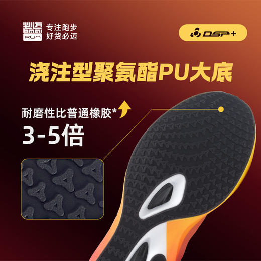 必迈惊碳3.0旗舰马拉松竞速轻量碳板跑鞋男女训练竞赛防滑运动鞋 商品图3