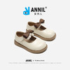 ANNIL/安奈儿韩版蝴蝶结女童皮鞋2024秋季新款儿童软底公主鞋潮HM4301066 商品缩略图0