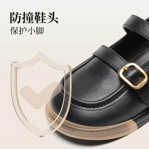 ANNIL/安奈儿童鞋浅口亲子鞋时尚百搭小皮鞋春秋软底玛丽珍公主鞋HM4301080 商品图3