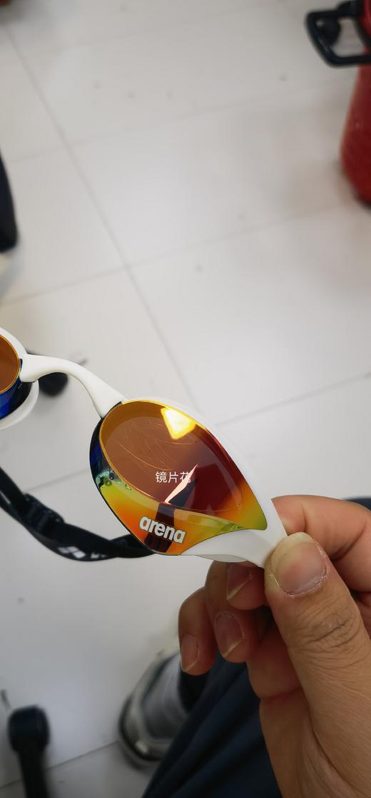 2818100040943 阿瑞娜arena 泳镜女士高清防雾炫彩镀膜游泳镜男女通用游泳眼镜男士泳镜游泳镜 商品图3