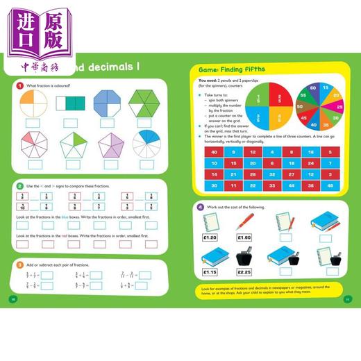 【中商原版】Mental Maths Ages 7-9 柯林斯易学儿童：心算数学 7-9岁 英文原版 Collins 商品图3