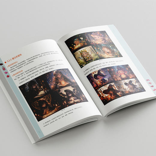 AI绘画魔法学堂：Q版萌系商业插画教程 陈业鹏 编著 北京大学出版社 商品图3