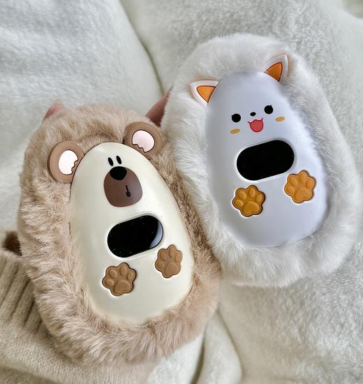 [小滋心选]【活动价￥39.9】世界冠军代言 CCTV7特推品牌【塞尔兰斯 · 动物总动员智能绒毛暖手宝】毛绒触感，真正手心的小太阳！ 商品图2