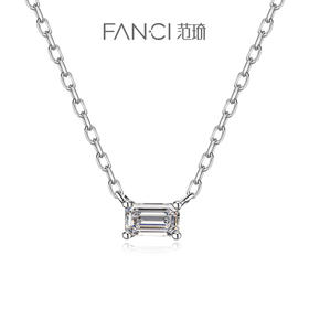 【培育钻石】Fanci范琦珠宝 【月光小冰糖项链】钻石项链精致时尚百搭