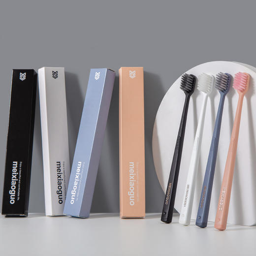 「9.9到手3支！独立装」乐美果牙刷家用成年人独立包装扬州牙刷软毛口腔护理 商品图1