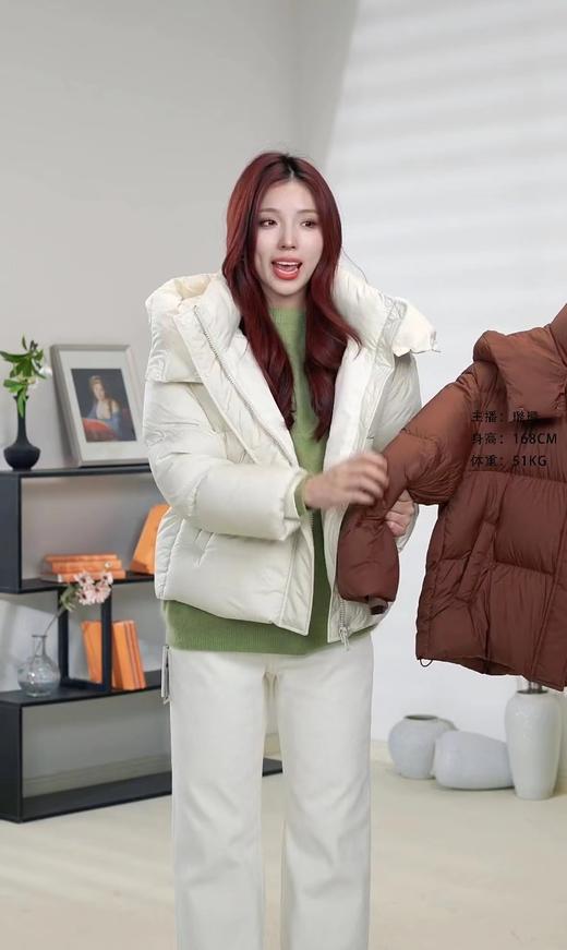  臣禾【棉花糖毛衫】羊绒拉毛针织衫 圆领	JZ244091175 商品图4