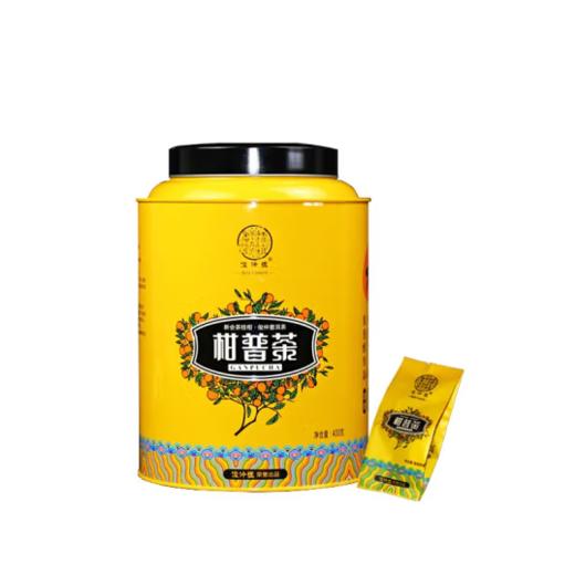 俊仲号新会小青柑茶叶普洱茶云南春茶熟普洱罐装柑普茶叶礼盒400g  包邮 商品图4