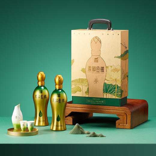 【H9双瓶礼盒】金徽酒 50度柔和H9礼盒 浓香型白酒 商品图5
