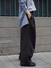 步履不停/4D43130C/复古阔腿休闲小个子长裤毛呢格子裤 商品缩略图2