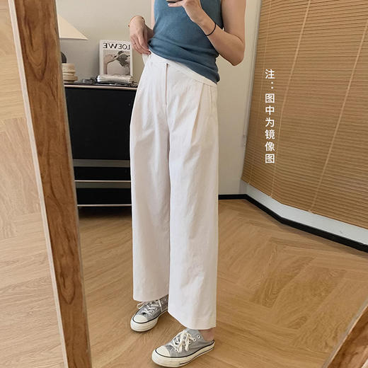 裁缝学苑AS372遮胯直筒裤纸样女装休闲裤显瘦阔腿裤子版型图纸 商品图6