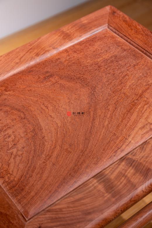 红桥红  家具严选  缅甸花梨（大果紫檀）【51 王款 大方凳】 商品图4