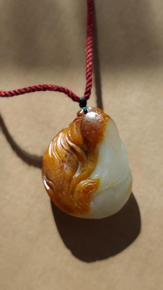 子不语·玉灵·和田九尾狐吊坠【嘉石999】 商品图1