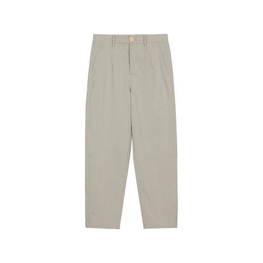 谜底细格纹萝卜裤女2025春款通勤风百搭宽松九分休闲裤255MK3004 商品图4