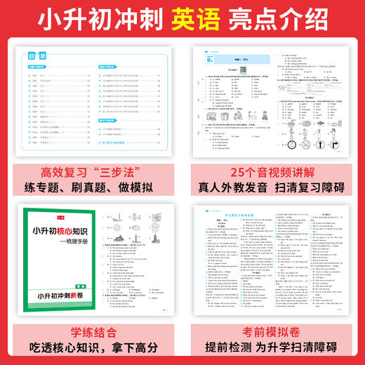 一本·小升初冲刺新卷 英语(2025) 商品图1