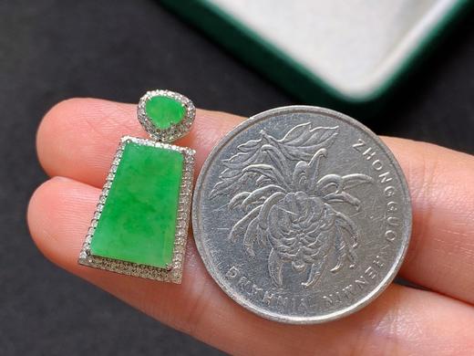 无事牌翡翠吊坠 商品图3