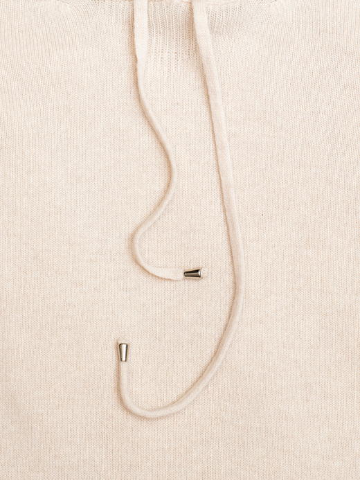 Dalmo 米色羊绒帽衫 商品图1