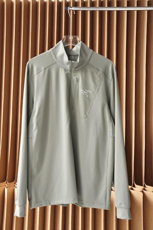 ARC'TERYX始祖鸟MotusARZipLS半拉链长袖立领休闲速干保暖T恤男款全天候户外运动系列！（SS） 商品图2