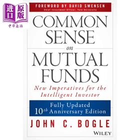 【中商原版】共同基金常识 聪明投资者新必知 第2版 Common Sense On Mutual Funds 英文原版 John C Bogle