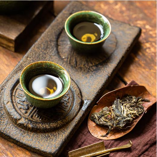 俊仲号紫條王普洱茶生茶茶饼盒装 【口粮尝鲜品鉴】500克  包邮 商品图2