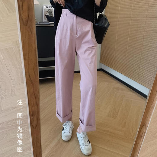 裁缝学苑AS372遮胯直筒裤纸样女装休闲裤显瘦阔腿裤子版型图纸 商品图4