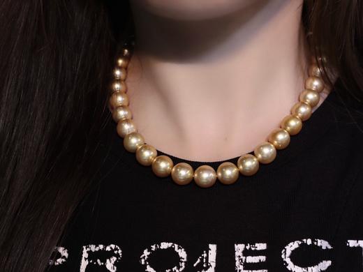 9mm-12mm金珠项链 商品图4