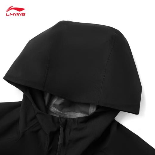 李宁运动风衣男子2024冬季新款机能全天候系列健身连帽外套AFDUC71 商品图9