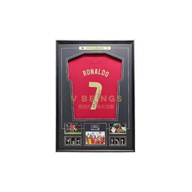 收藏系列 C罗 葡萄牙队7号 2020欧洲杯 亲笔签名球衣