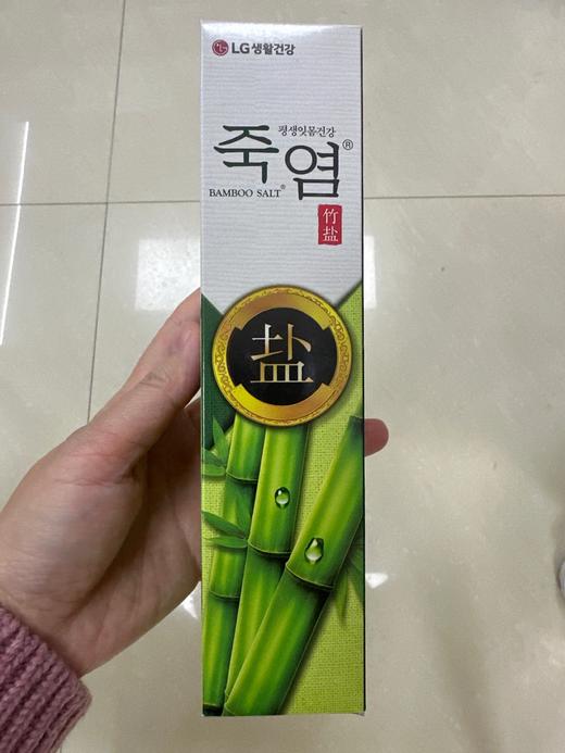 LG竹盐多效呵护牙膏（沁爽薄荷/草本薄荷）160g 商品图0