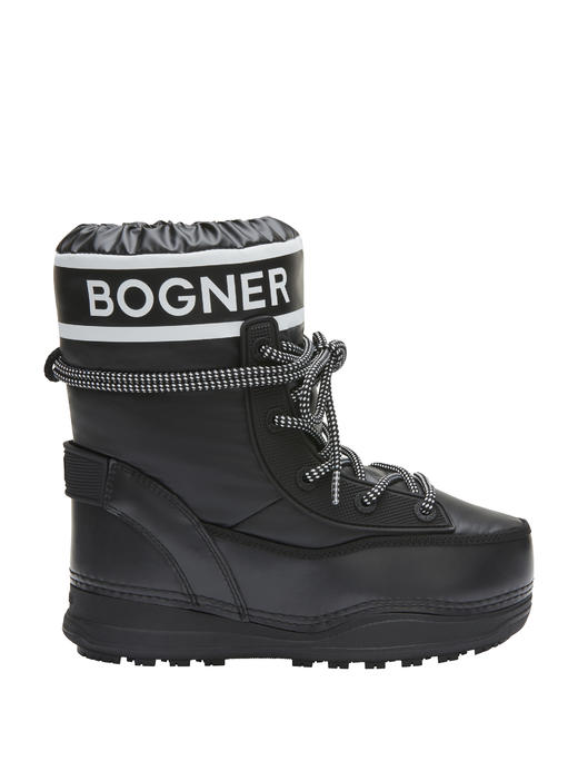 Bogner - La Plagne Jr 1 A - Black - 童装 - 雪地靴 - 黑色 商品图0
