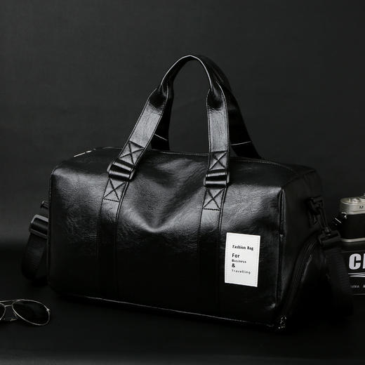 男士简约旅行包运动健身包行李包 防水,耐磨 商品图3