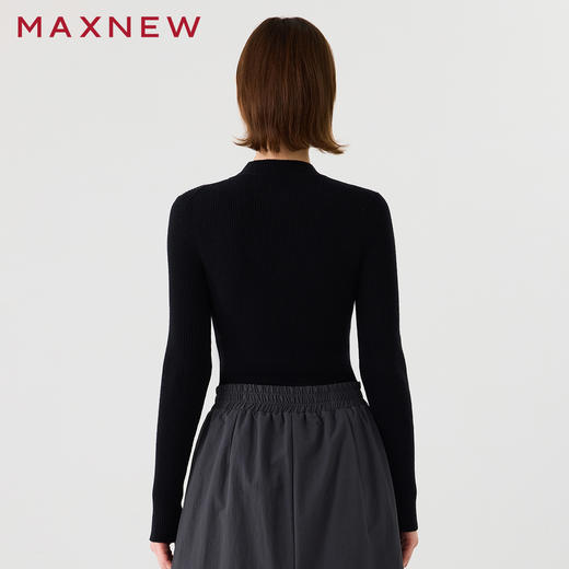 【毛衫】半高领修身毛衫1N4222502 商品图2