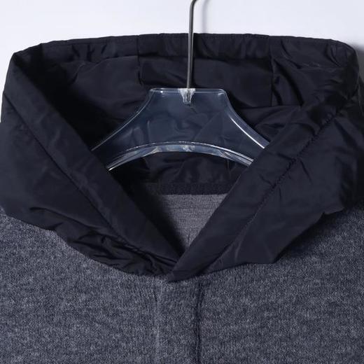 WY841秋冬季新款时尚个性韩版撞色套头连帽卫衣百搭简约宽松上衣 商品图2