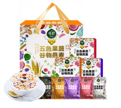 唯粹五色果蔬谷物燕麦礼盒1.05kg-FN 商品图0