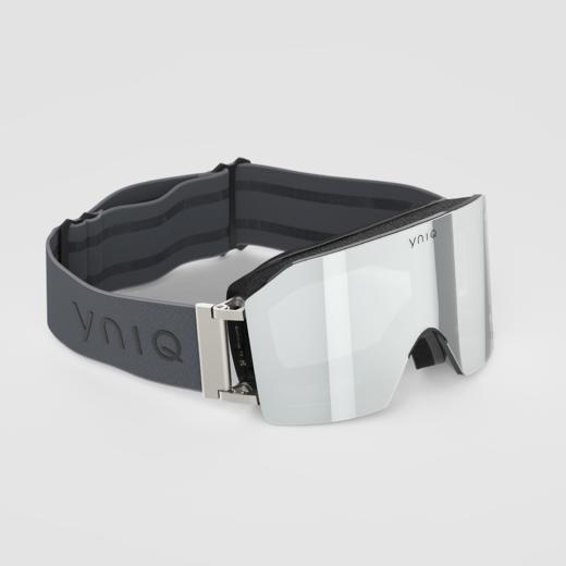 YNIQ - Nine - Grey Ghost - 配件 - 护目镜 - 黑色/银色/灰镜 商品图1