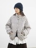 步履不停/4D25003C/格纹工装短款棉服夹克外套上衣 商品缩略图0