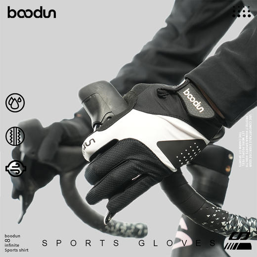 boodun骑行手套秋冬长指手套2164 商品图4